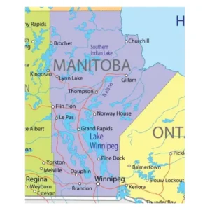 Manitoba Map