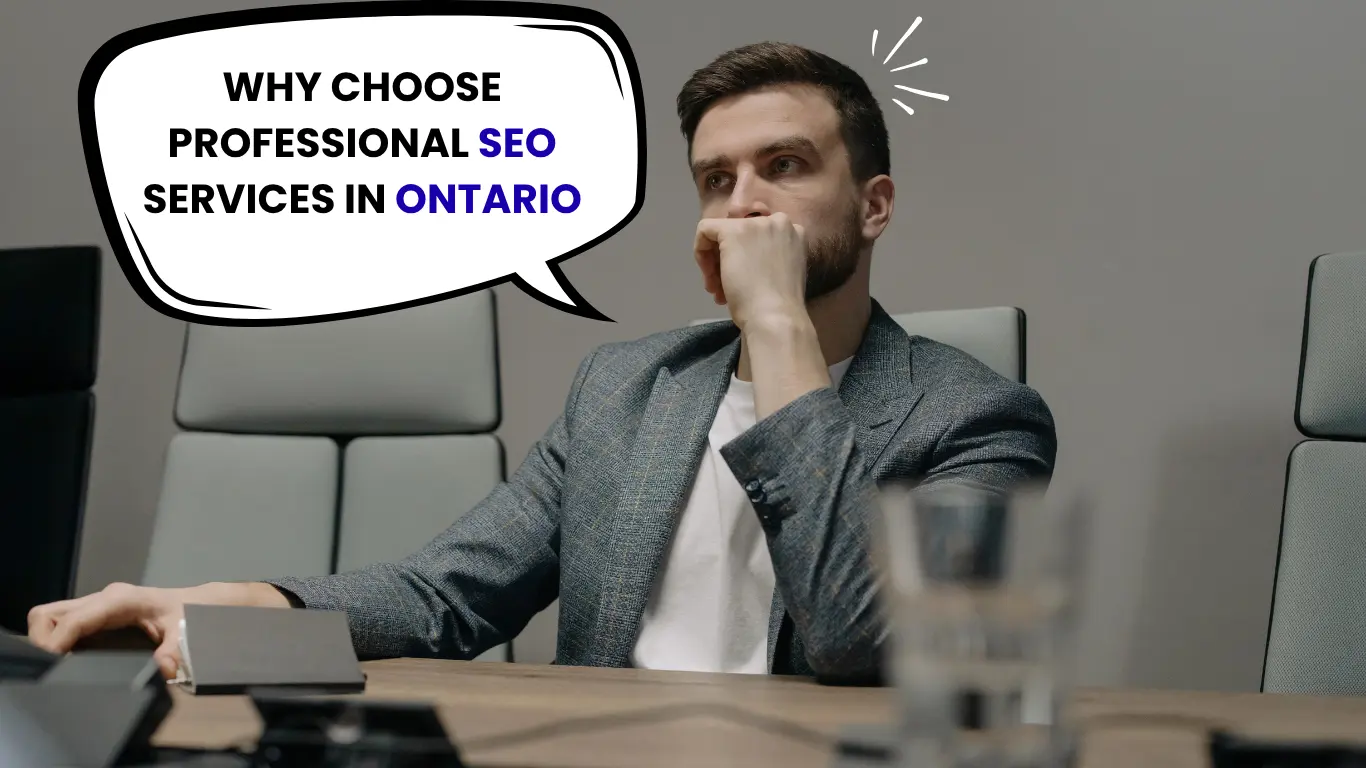 Why Choose Professional SEO Services in Ontario