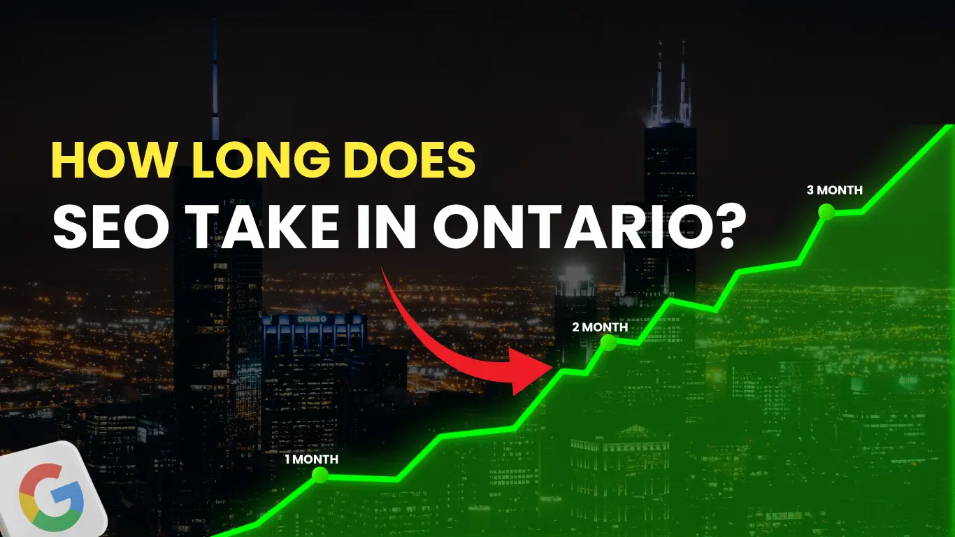 how long does seo take in ontario