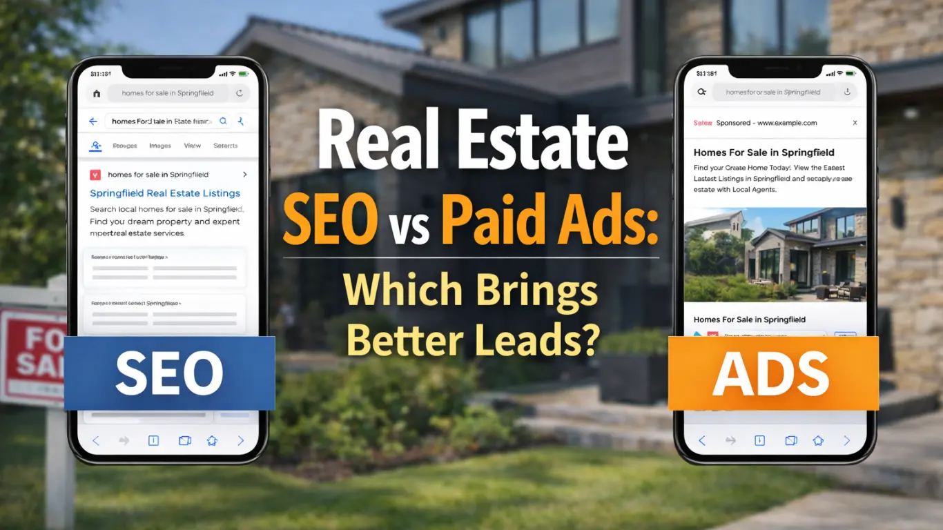 Real Estate SEO vs Paid Ads Which Brings Better Leads