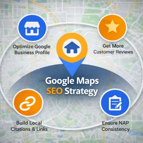 Google maps strategy for Real estate