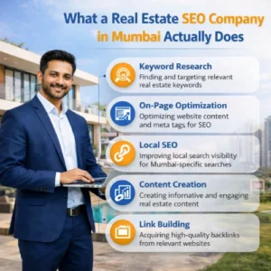 What a Real Estate SEO Company in Mumbai Actually Does