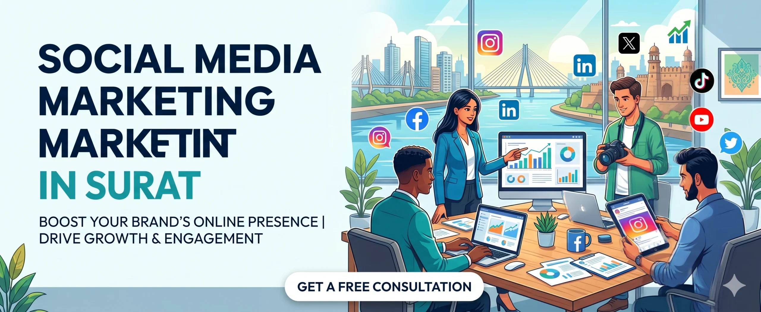 Social Media Marketing Agency in Surat
