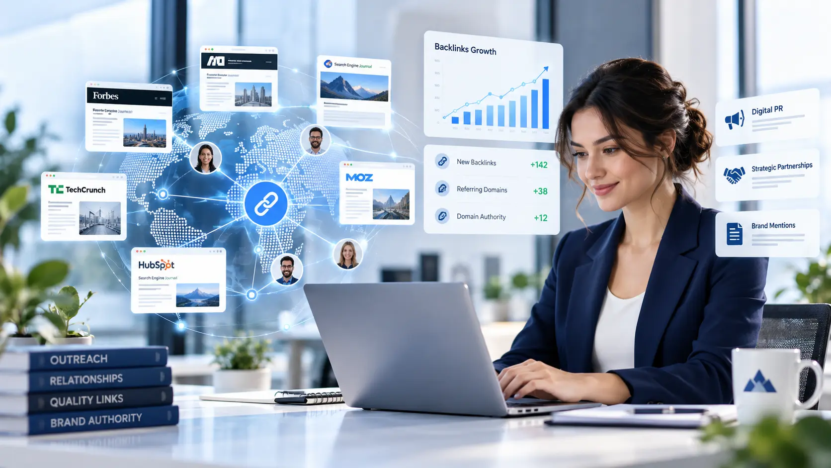 Digital PR and backlink outreach strategy