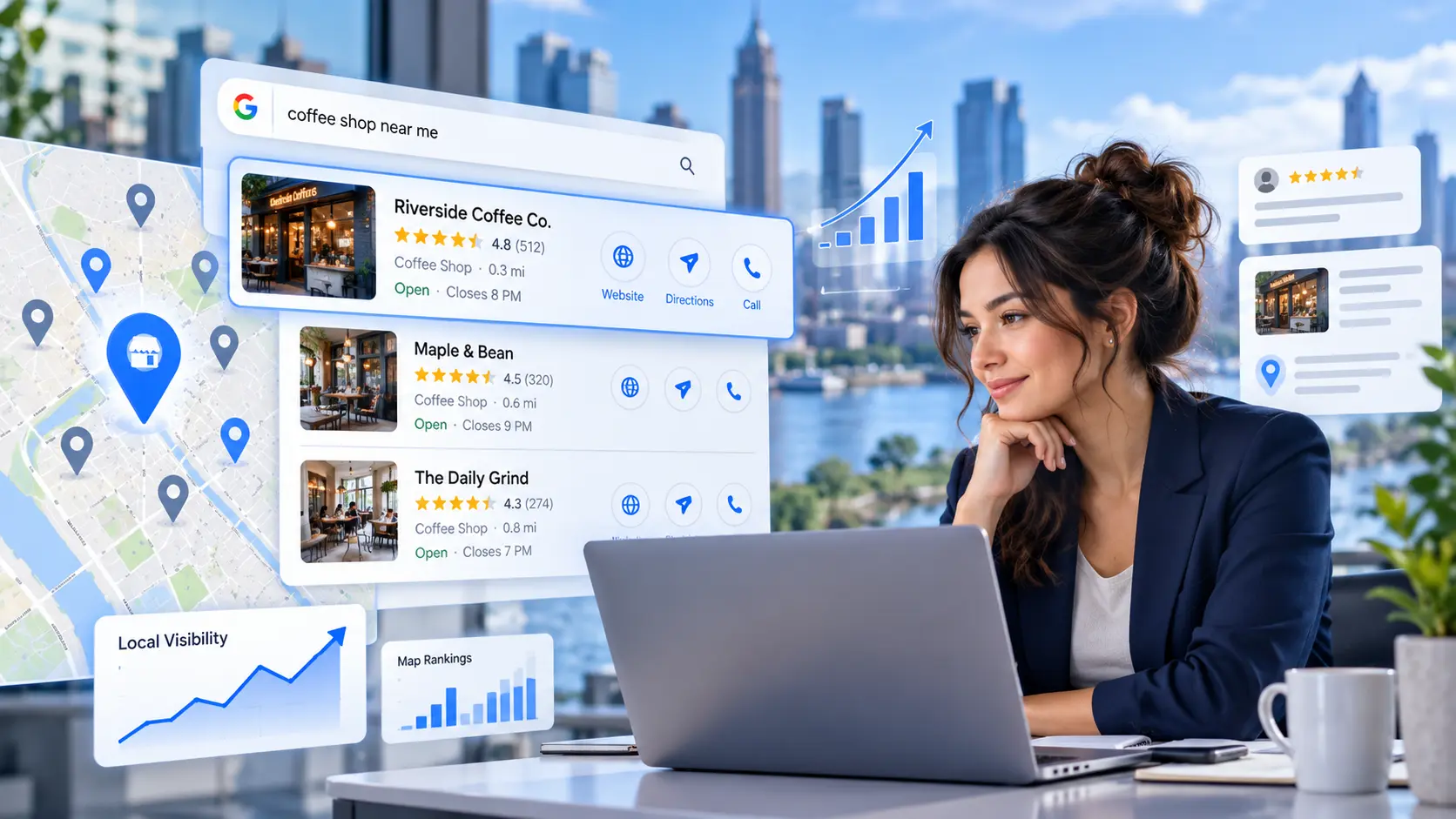 Local SEO and Google Maps search visibility