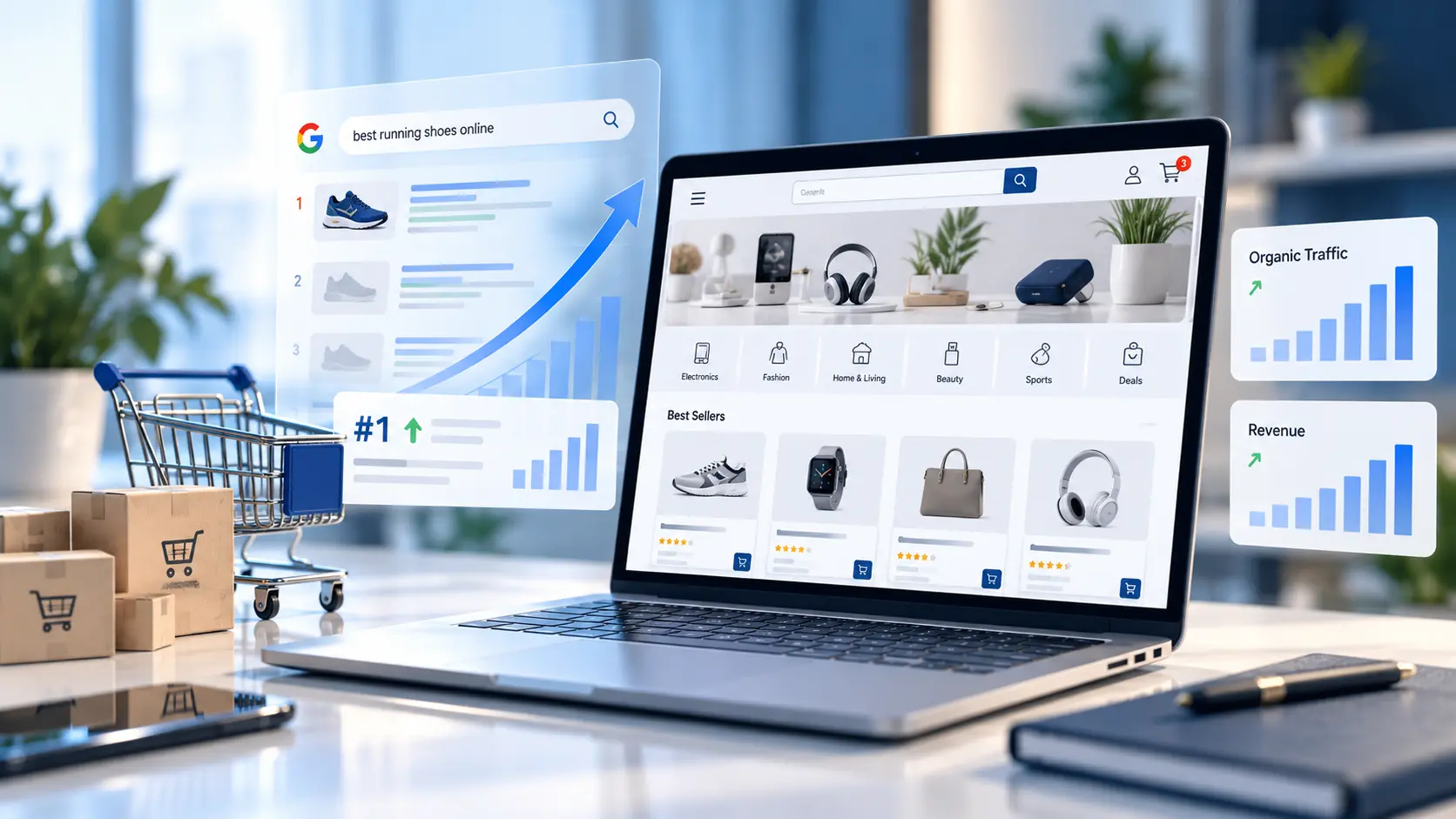 E-commerce SEO and product search visibility