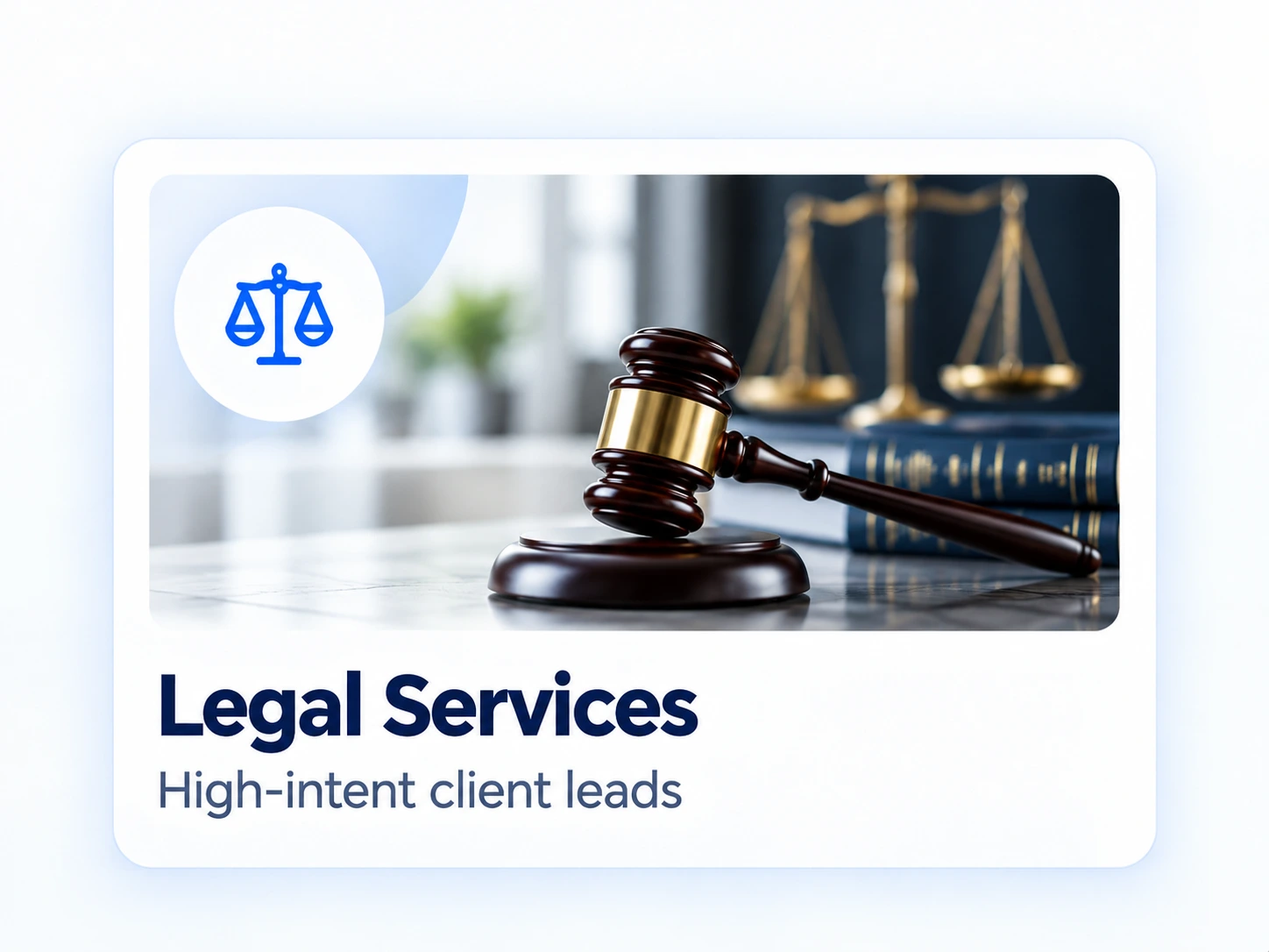 Legal Services SEO - High-intent client leads
